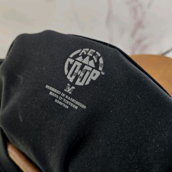 REI Co Op Shirt Womens Medium Black Tech Short Sleeve Active Hiking - Picture 3 of 8